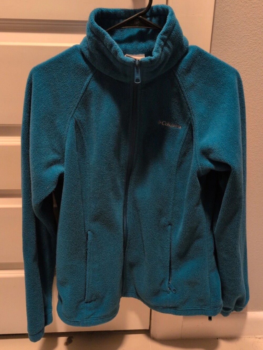 Columbia Women's Teal Full-Zip Fleece Jacket